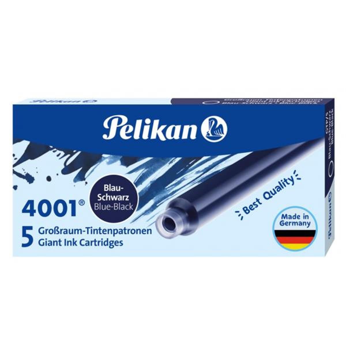 Pelikan Uzun Dolma Kalem Kartuşu Mavi-Siyah 4001Pelikan Uzun Dolma Kalem Kartuşu Mavi-Siyah 4001Mürekkepler ve KartuşlarPELİKAN