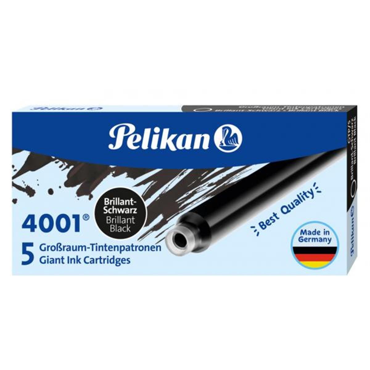 Pelikan Uzun Dolma Kalem Kartuşu Siyah 4001Pelikan Uzun Dolma Kalem Kartuşu Siyah 4001Mürekkepler ve KartuşlarPELİKAN