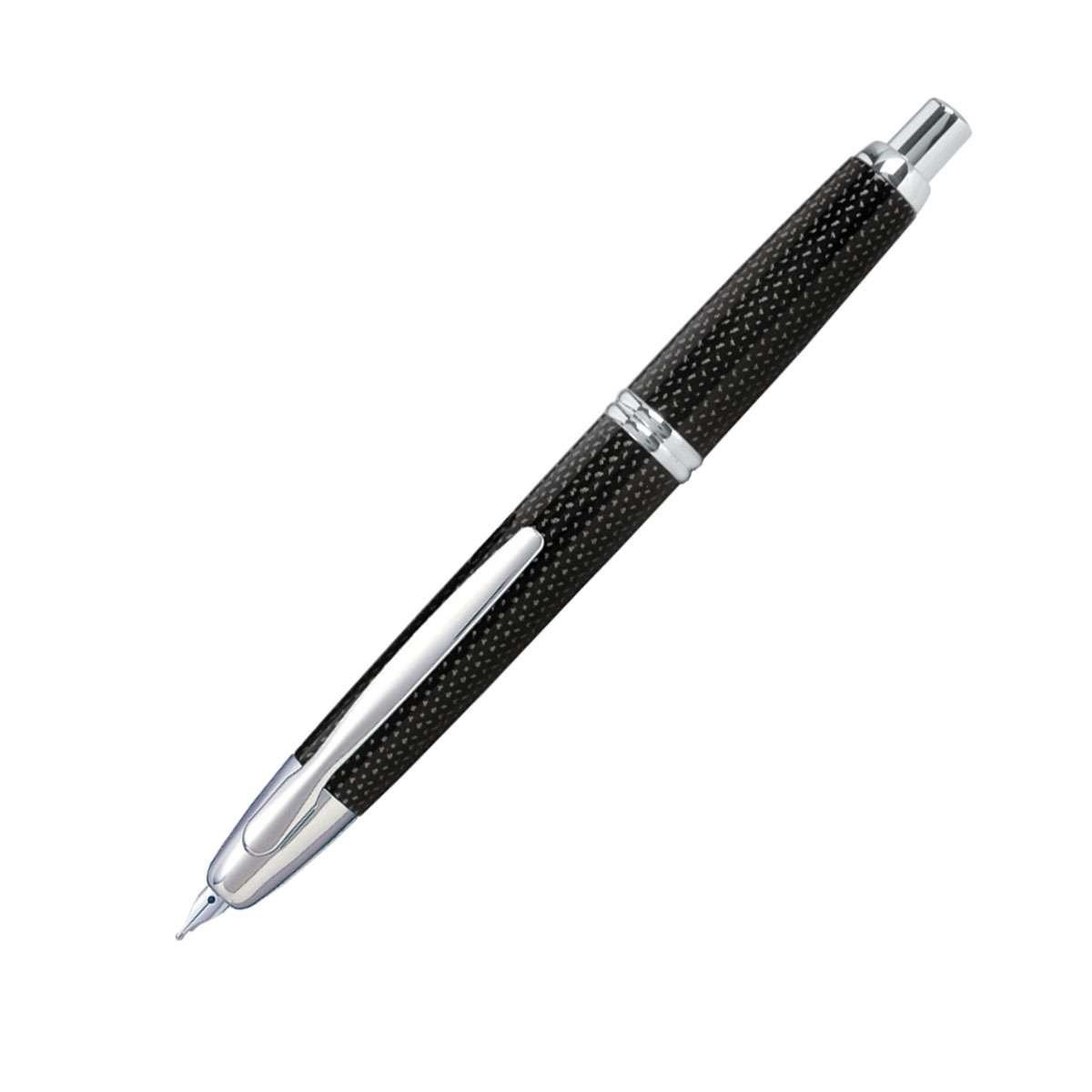 Pilot Capless Dolma Kalem 18K Altın Uç Rhodium Trim Grafit Siyah