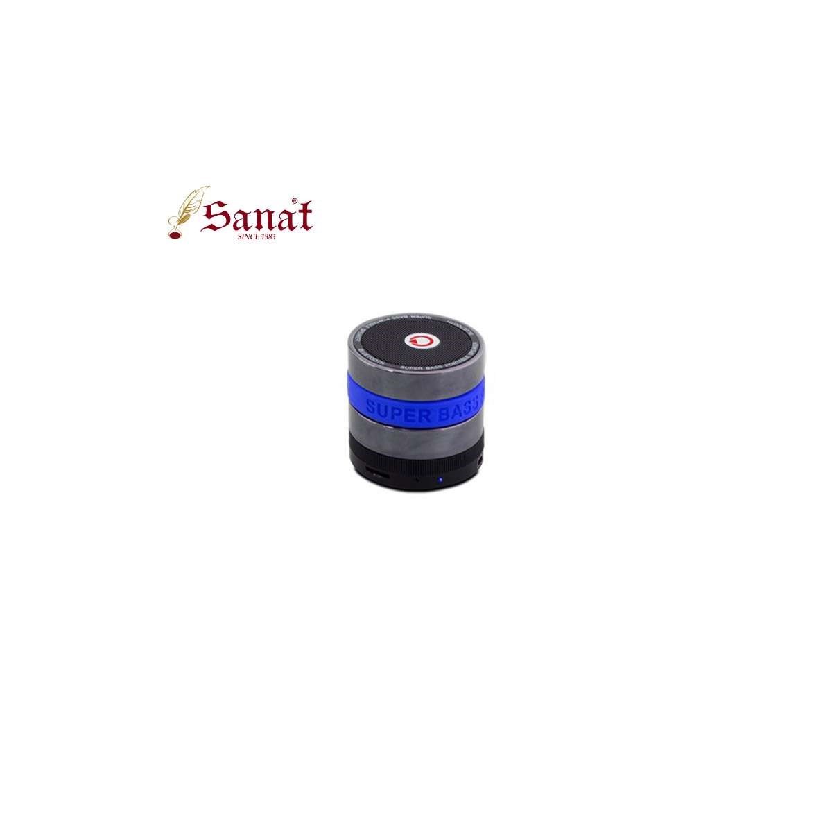 powerdreams  - FM + TF Kart Destekli - Bluetooth Şarjlı Speaker - Mavi Renk