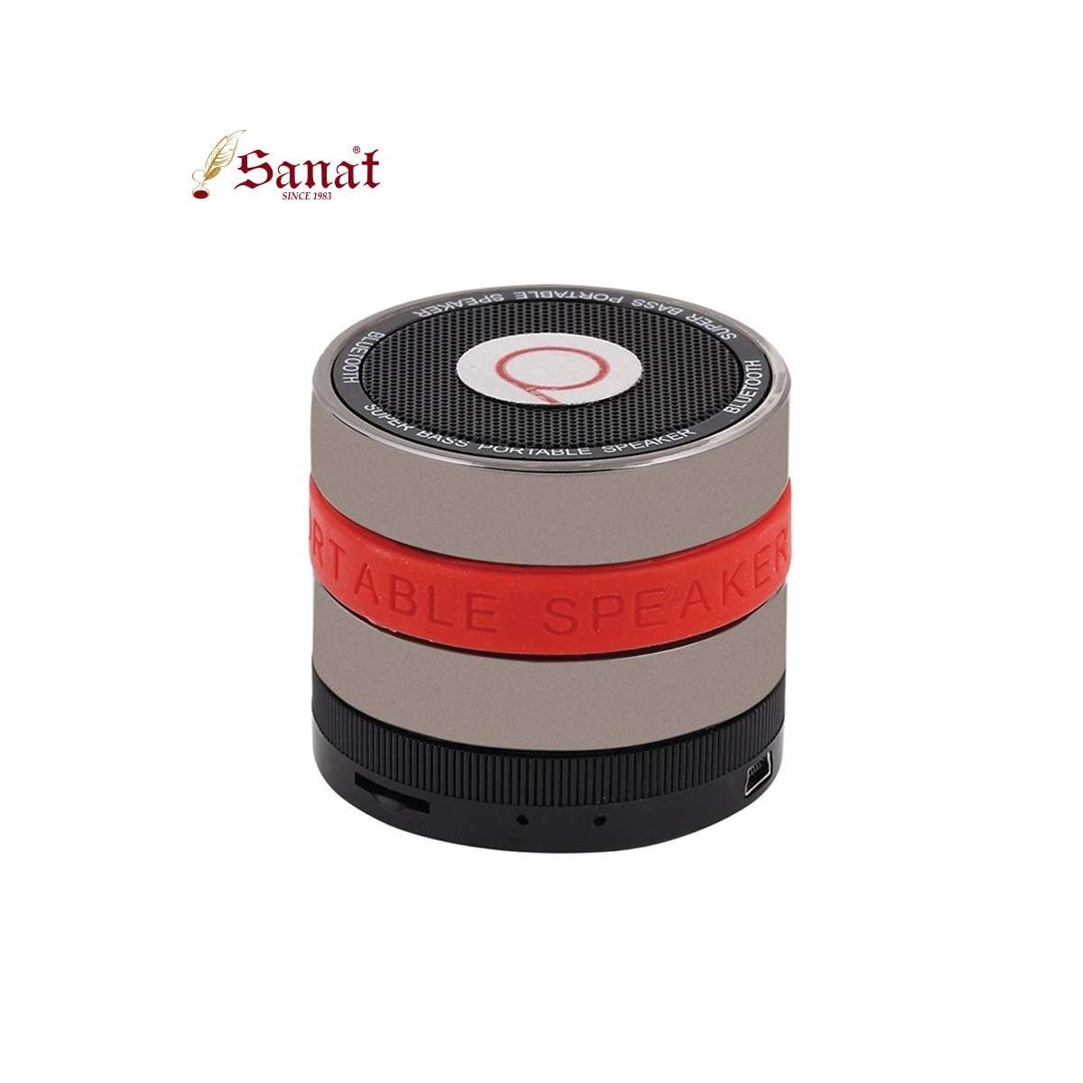 Powerway Bluetooth Speaker - Kırmızı Fm Radyo Microsd Destekli  - Ses Bombası