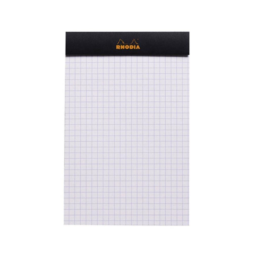 Rhodia Basic Üstten Zımbalı Bloknot 11x17 Kareli SiyahRhodia Basic Üstten Zımbalı Bloknot 11x17 Kareli SiyahDefterRHODIA