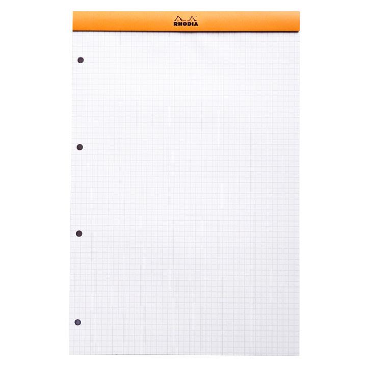 Rhodia Basic Üstten Zımbalı Bloknot A4+ Kareli TuruncuRhodia Basic Üstten Zımbalı Bloknot A4+ Kareli TuruncuDefterRHODIA