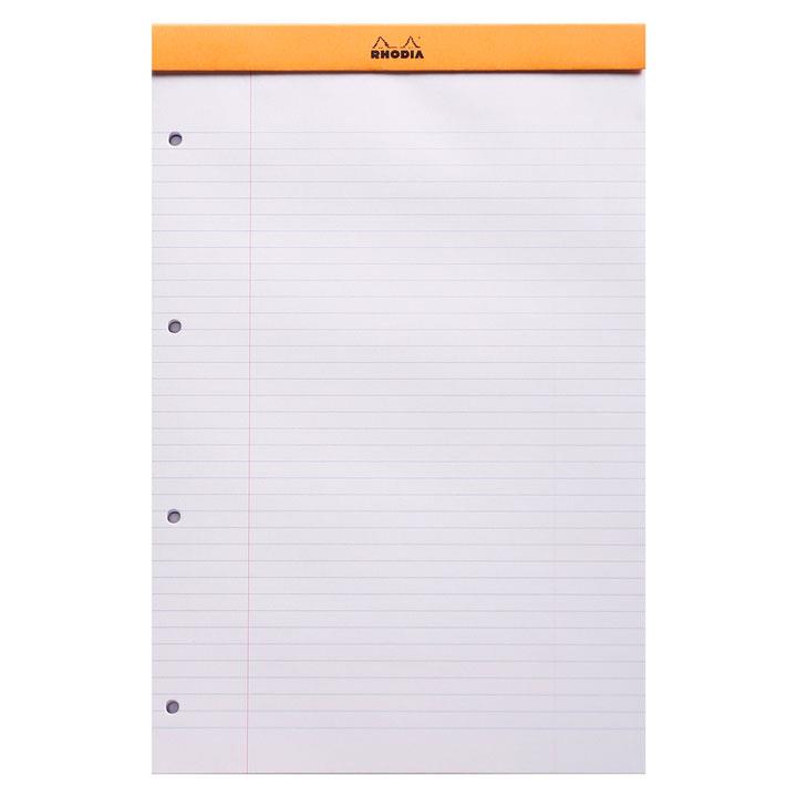 Rhodia Basic Üstten Zımbalı Bloknot A4+ Çizgili TuruncuRhodia Basic Üstten Zımbalı Bloknot A4+ Çizgili TuruncuDefterRHODIA