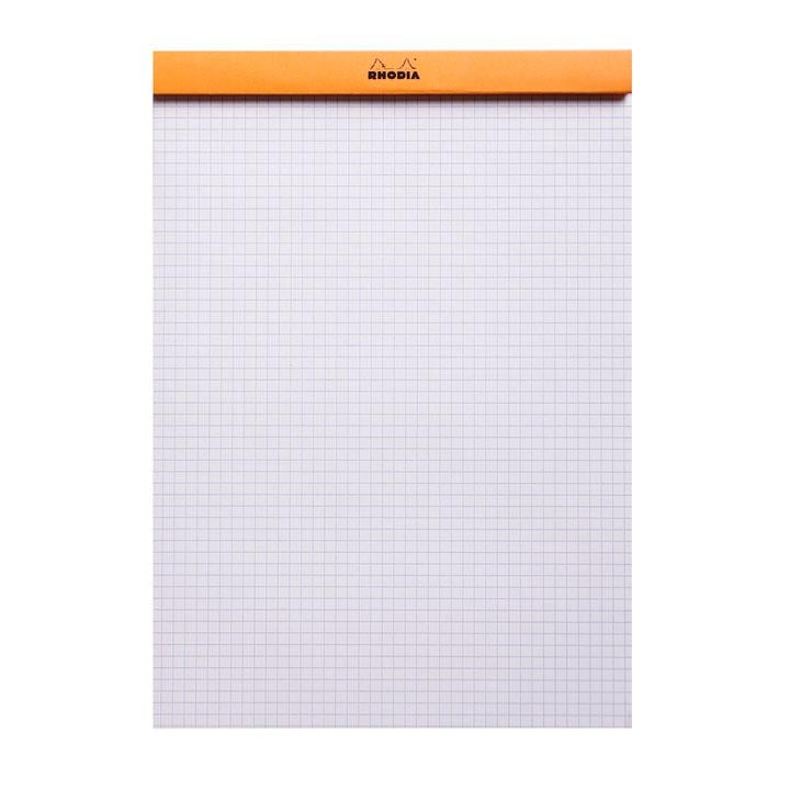 Rhodia Basic Üstten Zımbalı Bloknot A4 Kareli TuruncuRhodia Basic Üstten Zımbalı Bloknot A4 Kareli TuruncuDefterRHODIA