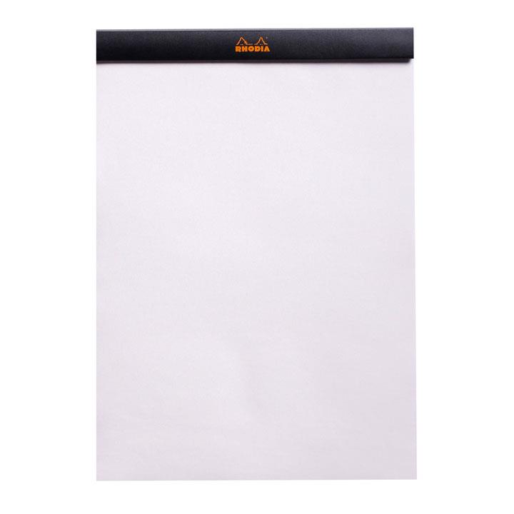 Rhodia Basic Üstten Zımbalı Bloknot A4 Çizgisiz SiyahRhodia Basic Üstten Zımbalı Bloknot A4 Çizgisiz SiyahDefterRHODIA