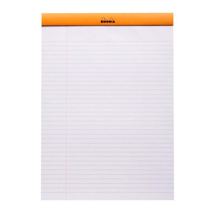 Rhodia Basic Üstten Zımbalı Bloknot A4 Çizgili TuruncuRhodia Basic Üstten Zımbalı Bloknot A4 Çizgili TuruncuDefterRHODIA