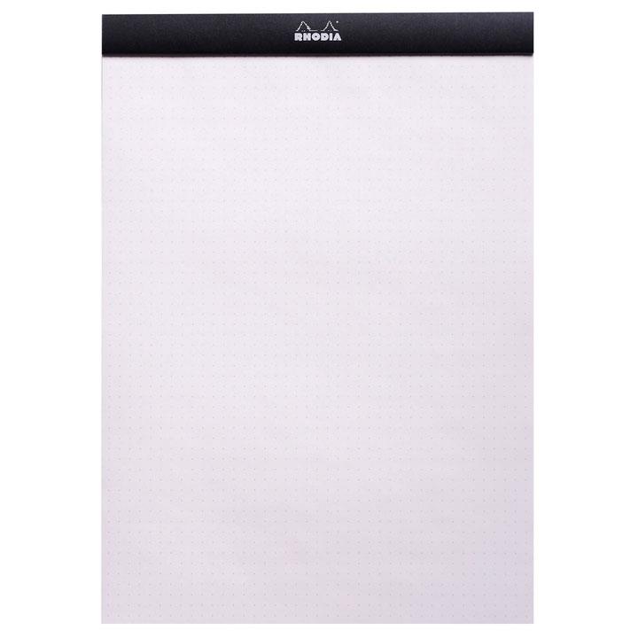 Rhodia Basic Üstten Zımbalı Bloknot A4 Noktalı SiyahRhodia Basic Üstten Zımbalı Bloknot A4 Noktalı SiyahDefterRHODIA
