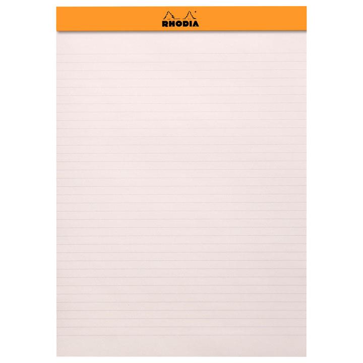 Rhodia Basic Üstten Zımbalı Bloknot A4 Çizgili Siyah 90gRhodia Basic Üstten Zımbalı Bloknot A4 Çizgili Siyah 90gDefterRHODIA