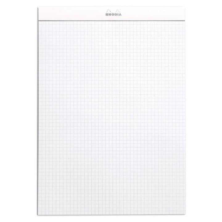 Rhodia Basic Üstten Zımbalı Bloknot A4 Kareli BeyazRhodia Basic Üstten Zımbalı Bloknot A4 Kareli BeyazDefterRHODIA
