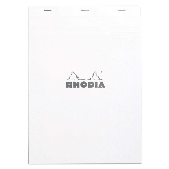 Rhodia Basic Üstten Zımbalı Bloknot A4 Kareli BeyazRhodia Basic Üstten Zımbalı Bloknot A4 Kareli BeyazDefterRHODIA