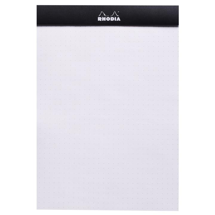 Rhodia Basic Üstten Zımbalı Bloknot A5 Noktalı SiyahRhodia Basic Üstten Zımbalı Bloknot A5 Noktalı SiyahDefterRHODIA