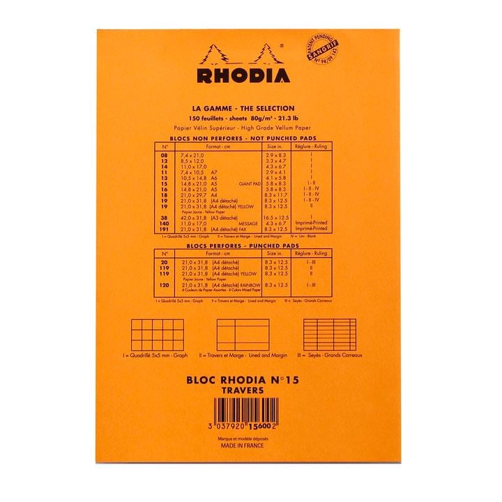 Rhodia Basic Üstten Zımbalı Bloknot A5 Çizgili TuruncuRhodia Basic Üstten Zımbalı Bloknot A5 Çizgili TuruncuDefterRHODIA