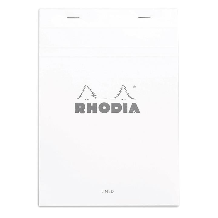 Rhodia Basic Üstten Zımbalı Bloknot A5 Çizgili BeyazRhodia Basic Üstten Zımbalı Bloknot A5 Çizgili BeyazDefterRHODIA