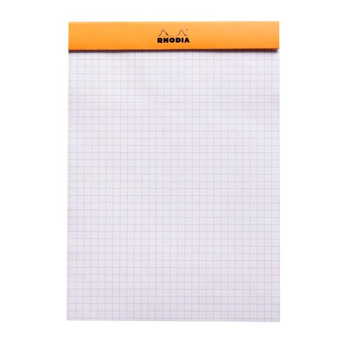 Rhodia Basic Üstten Zımbalı Bloknot A5 Kareli TuruncuRhodia Basic Üstten Zımbalı Bloknot A5 Kareli TuruncuDefterRHODIA