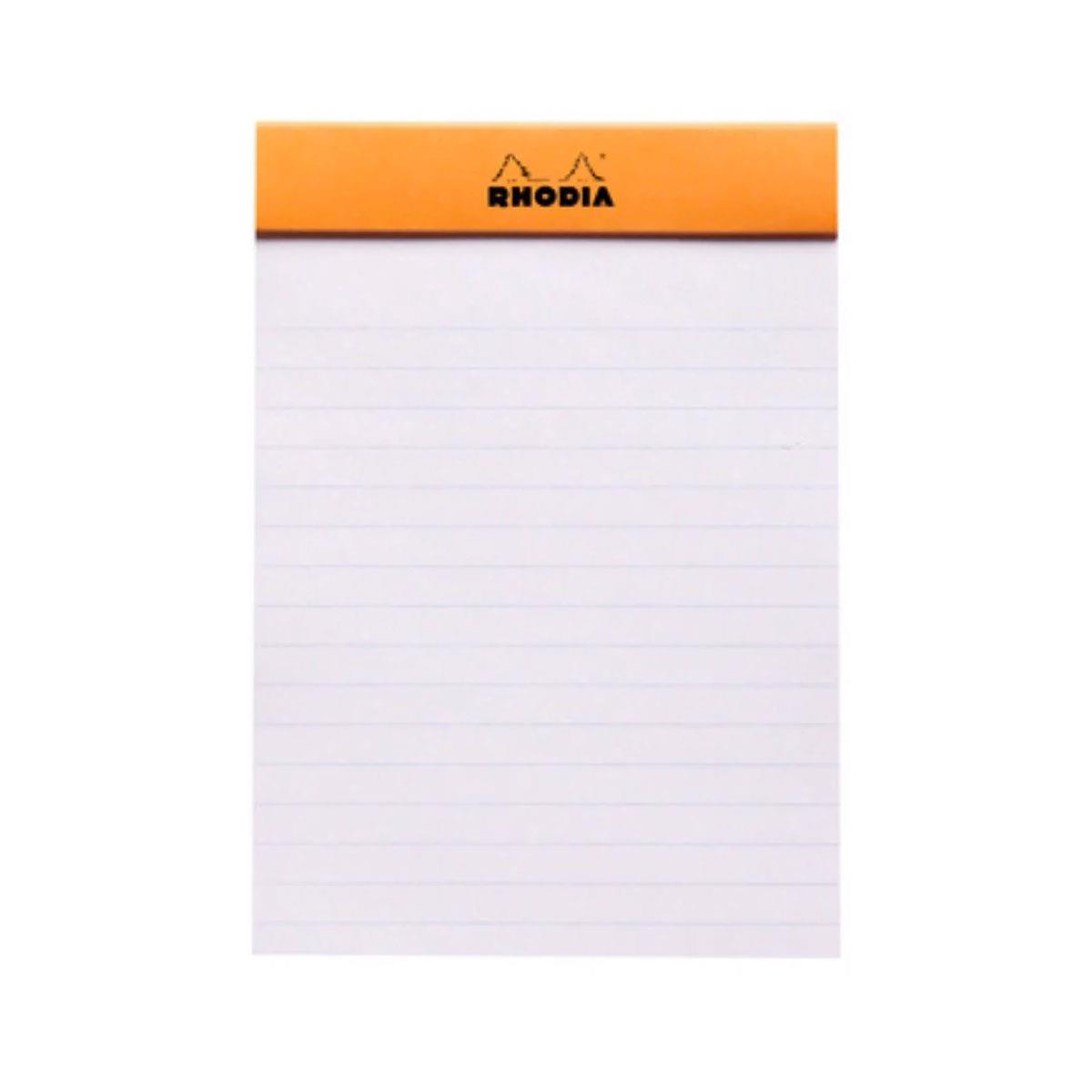Rhodia Basic Üstten Zımbalı Bloknot A6 Çizgili TuruncuRhodia Basic Üstten Zımbalı Bloknot A6 Çizgili TuruncuDefterRHODIA