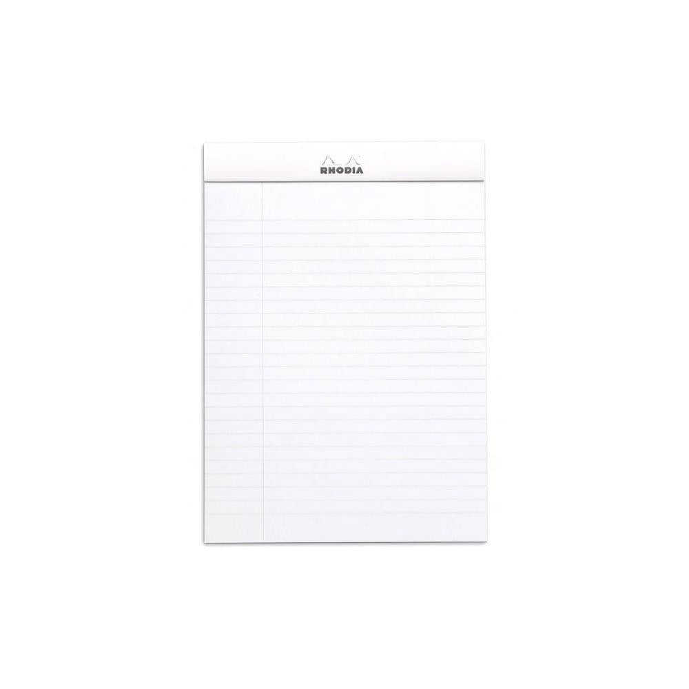 Rhodia Basic Üstten Zımbalı Bloknot A6 Çizgili BeyazRhodia Basic Üstten Zımbalı Bloknot A6 Çizgili BeyazDefterRHODIA