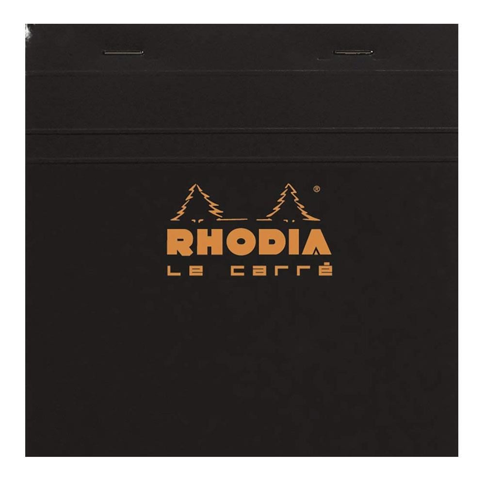 Rhodia Basic Üstten Zımbalı Bloknot Kareli SiyahRhodia Basic Üstten Zımbalı Bloknot Kareli SiyahDefterRHODIA