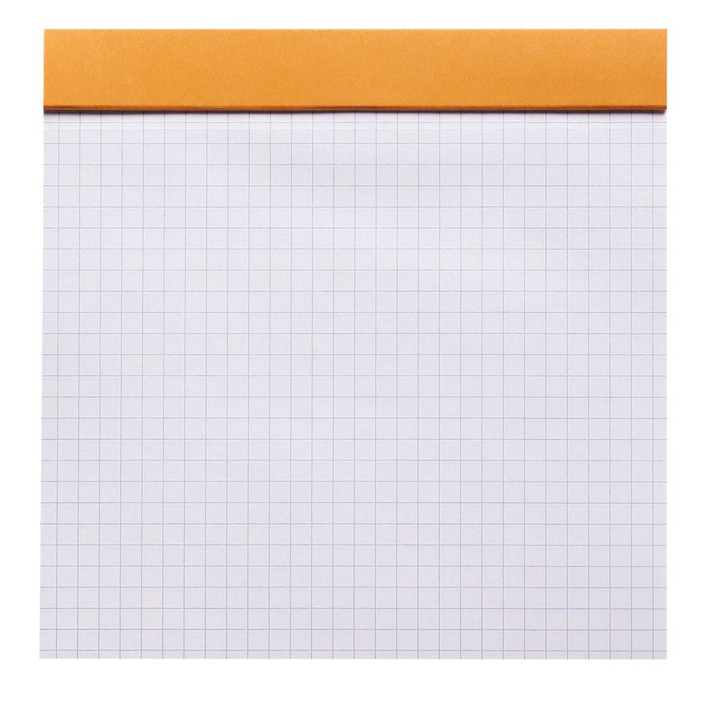 Rhodia Basic Üstten Zımbalı Bloknot Kareli TuruncuRhodia Basic Üstten Zımbalı Bloknot Kareli TuruncuDefterRHODIA