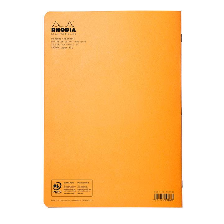 Rhodia Classic Staplebound A4 Noktalı Defter TuruncuRhodia Classic Staplebound A4 Noktalı Defter TuruncuDefterRHODIA