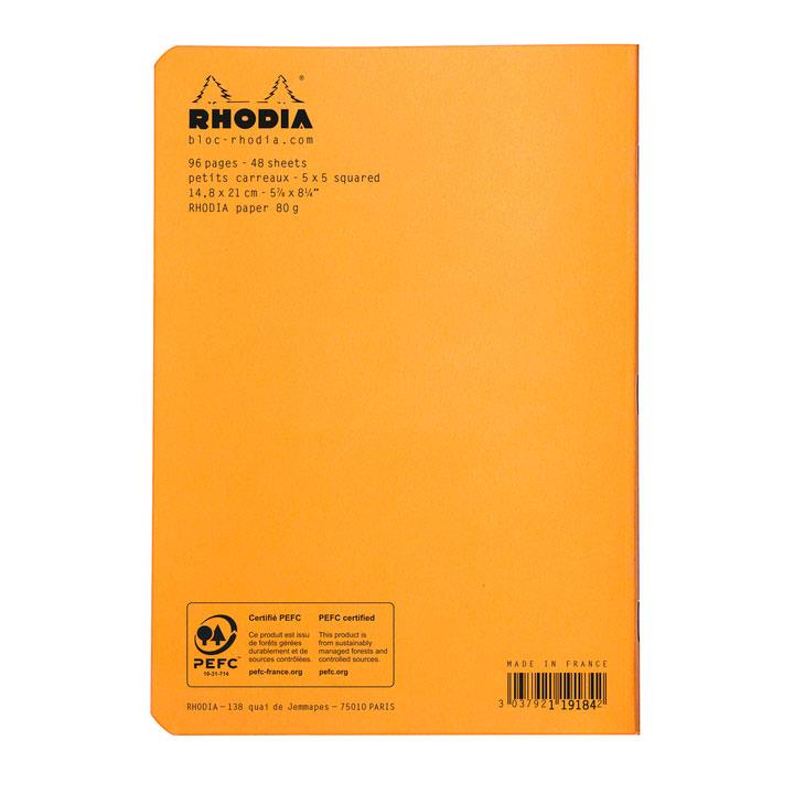 Rhodia Classic Staplebound A5 Kareli Defter TutuncuRhodia Classic Staplebound A5 Kareli Defter TuruncuDefterRHODIA
