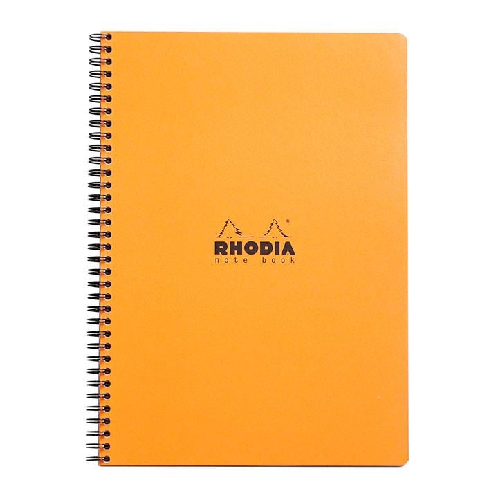 Rhodia Classic Yandan Spiralli A4+ Çizgili Defter TuruncuRhodia Classic Yandan Spiralli A4+ Çizgili Defter TuruncuDefterRHODIA