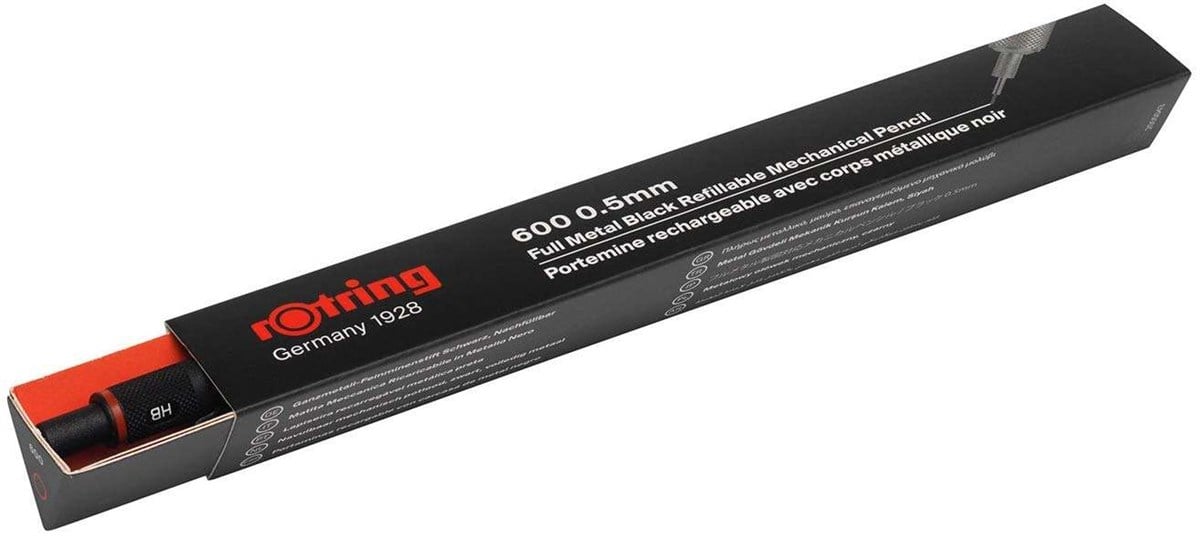 Rotring 600 Siyah Versatil Kalem  0.5 - 0.7 mm