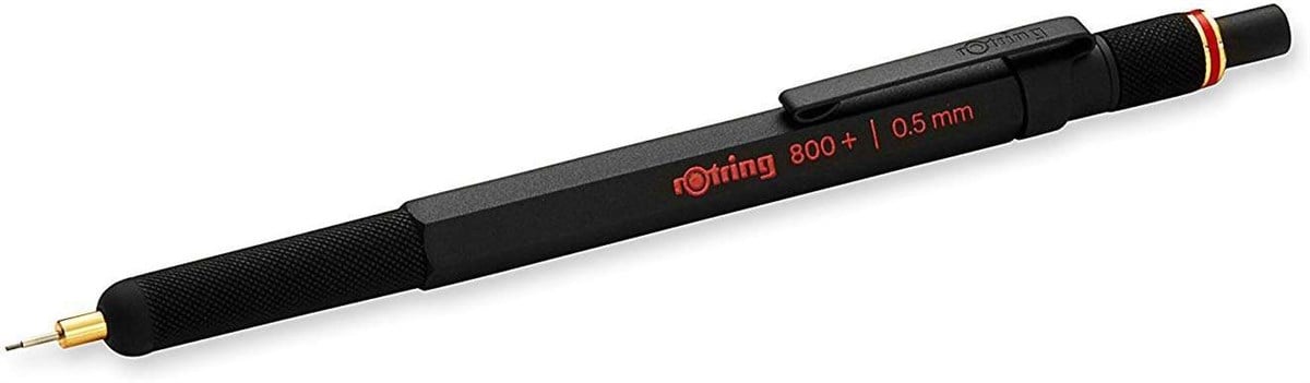 Rotring 800+ 0.5 Versatil + Dokunmatik Kalem Siyah 1900181