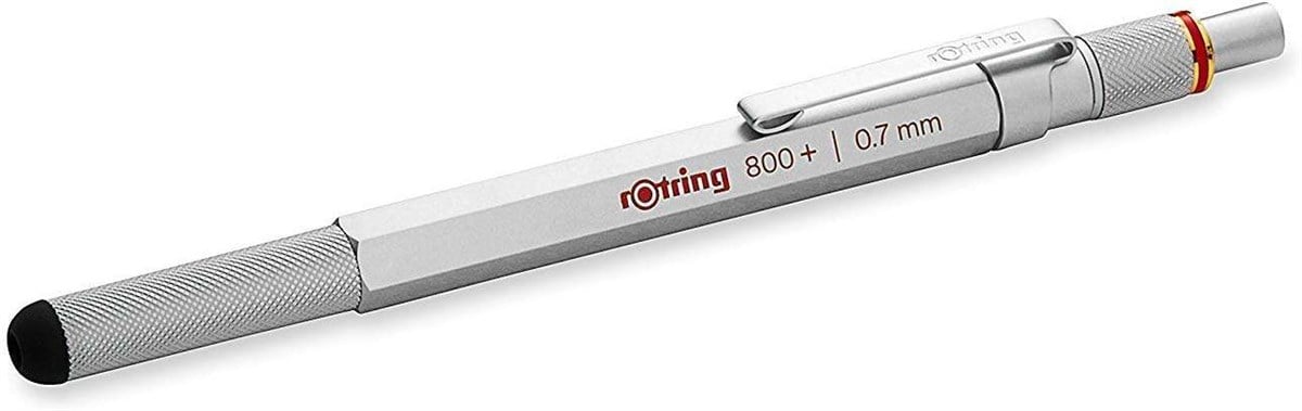 Rotring 800+ 0.7 Versatil+Dokunmatik Kalem Siyah 1900184