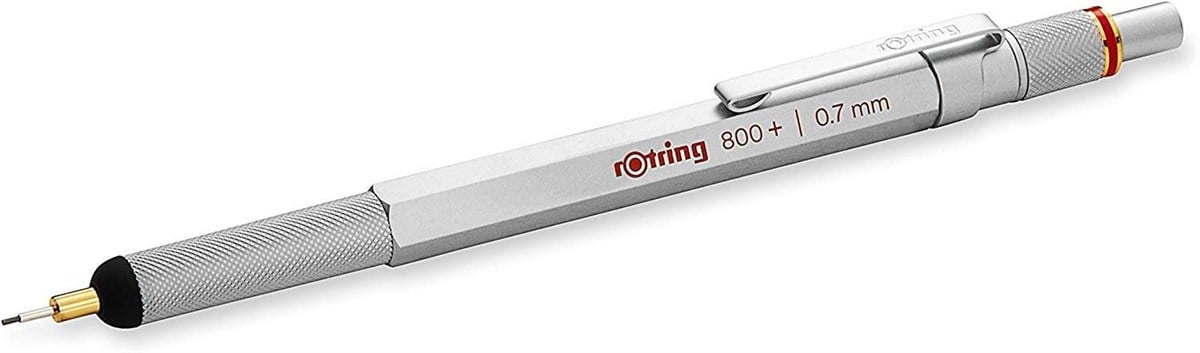 Rotring 800+ 0.7 Versatil+Dokunmatik Kalem Siyah 1900184