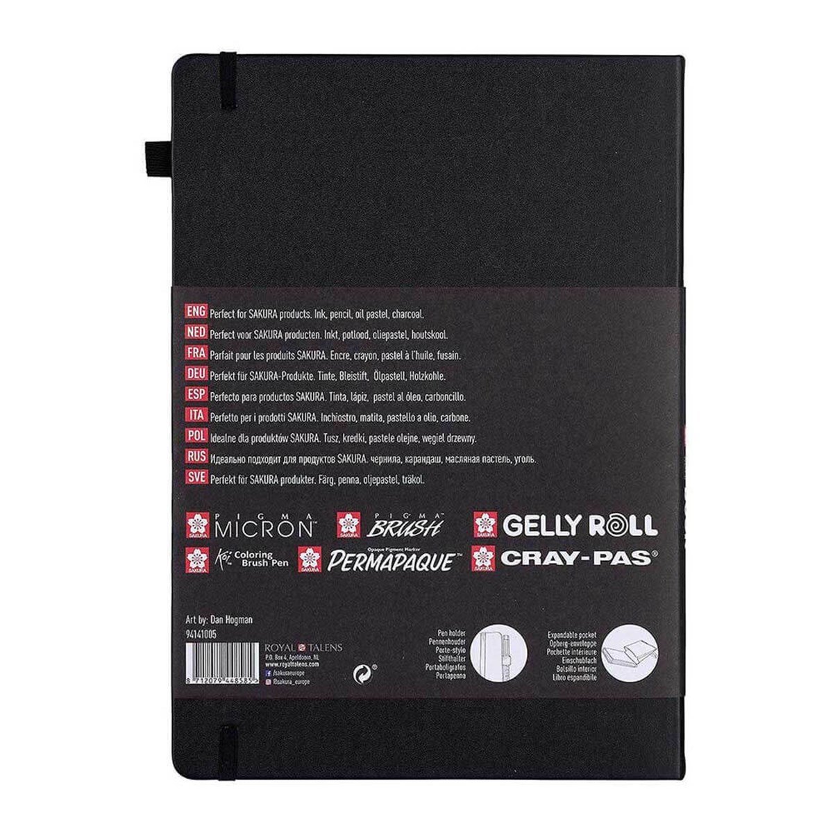 Sakura Eskiz Defteri Sert Kapak Siyah Kağıt 140gr 21x30cm SiyahSakura Eskiz Defteri Sert Kapak Siyah Kağıt 140gr 21x30cm SiyahEskiz BloklarıSakura