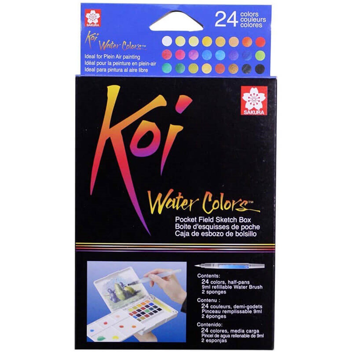 Sakura Koi Watercolours Sulu Boya Seti 24 RenkSakura Koi Watercolours Sulu Boya Seti 24 RenkSulu Boya SetleriSakura