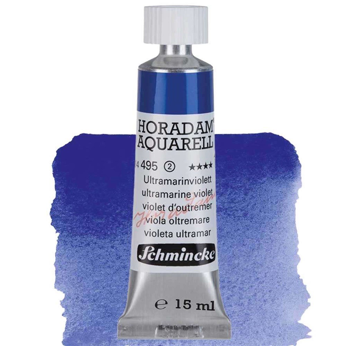 Schmincke Horadam Aquarell 15 ml Tüp Suluboya Ultramarine Violet Seri 2
