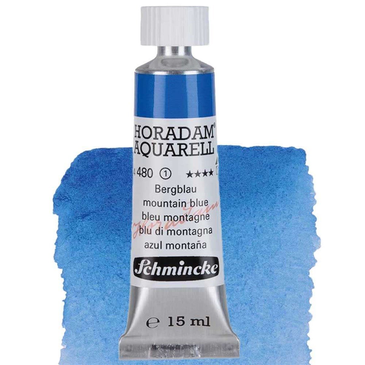 Schmincke Horadam Aquarell 15 ml Tüp Suluboya Mountain Blue Seri 1
