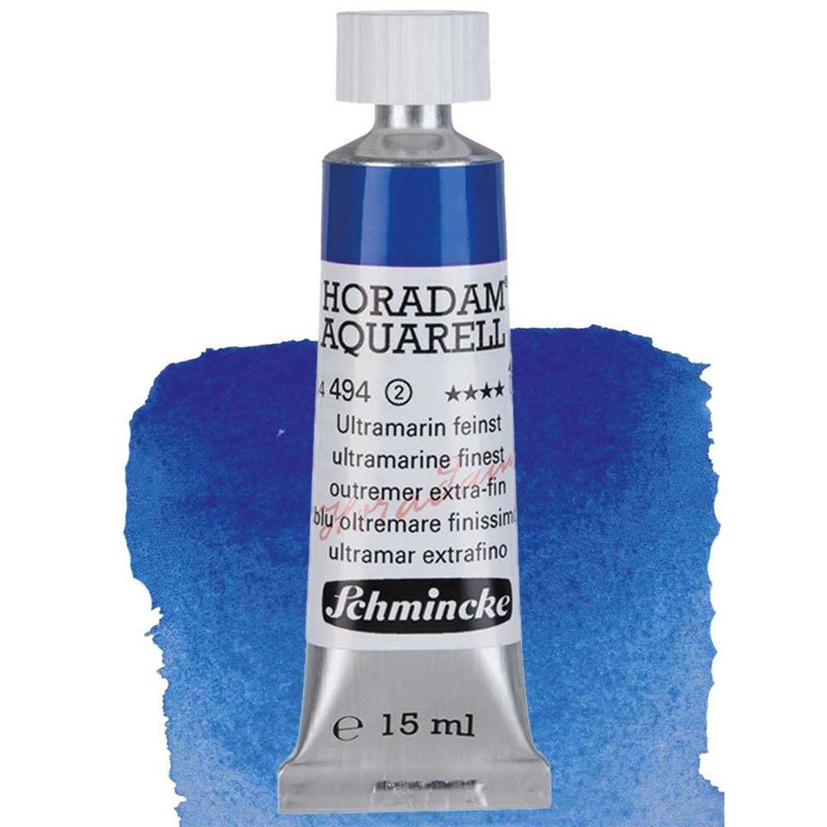 Schmincke Horadam Aquarell 15 ml Tüp Suluboya Ultramarine Finest Seri 2
