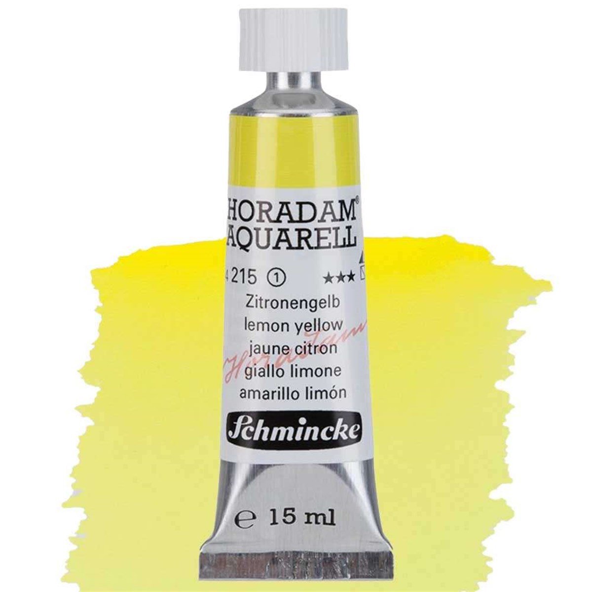 Schmincke Horadam Seri 1 Lemon Yellow 15 ml Tüp Suluboya