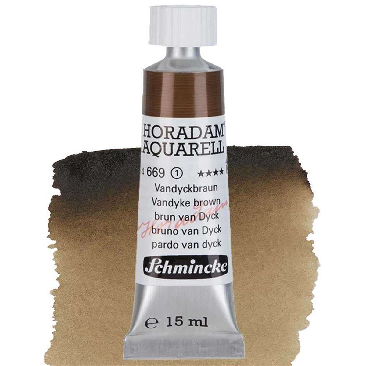 Schmincke Horadam Seri 1 Vandyke Brown 15 ml Tüp Suluboya