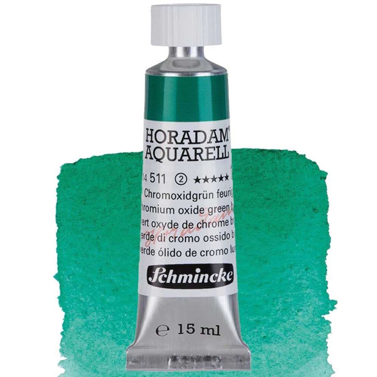 Schmincke Horadam Seri 2 Chromium Oxide Green Brilliant  15 ml Tüp Suluboya