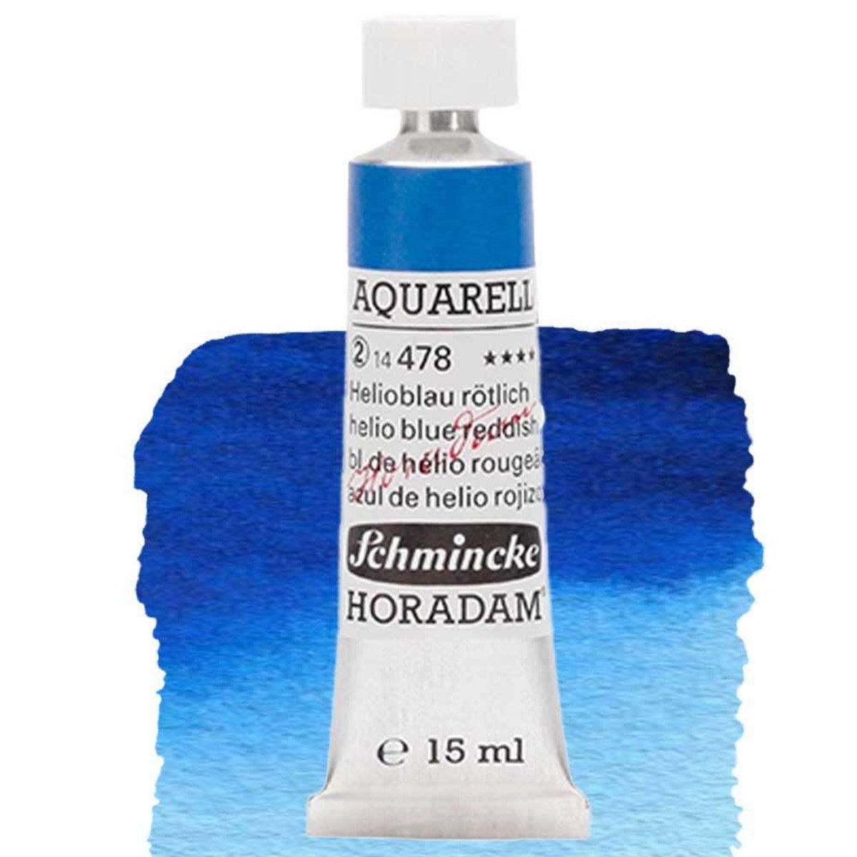 Schmincke Horadam Seri 2 Helio Blue Reddish 15 ml Tüp Suluboya