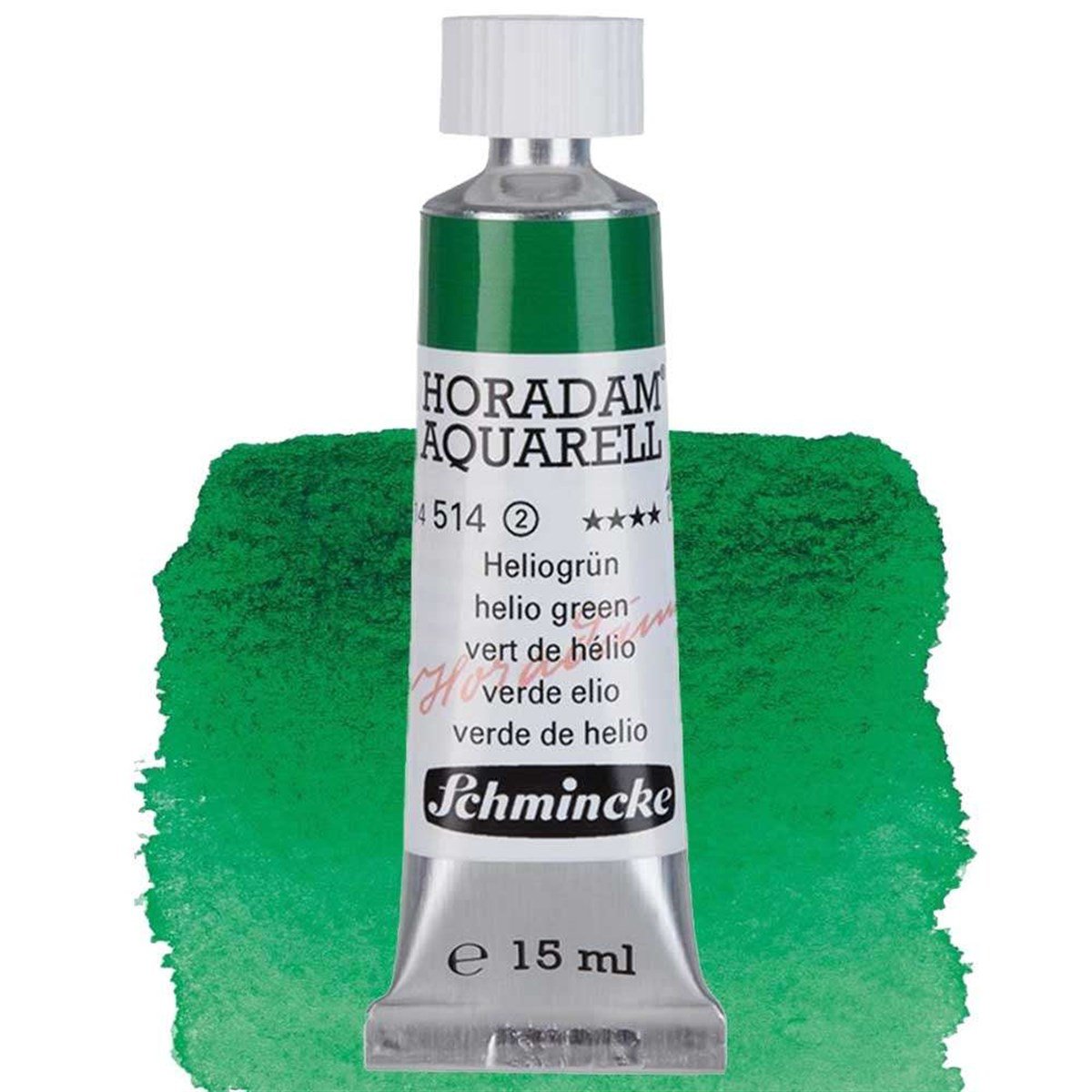 Schmincke Horadam Seri 2 Helio Green 15 ml Tüp Suluboya