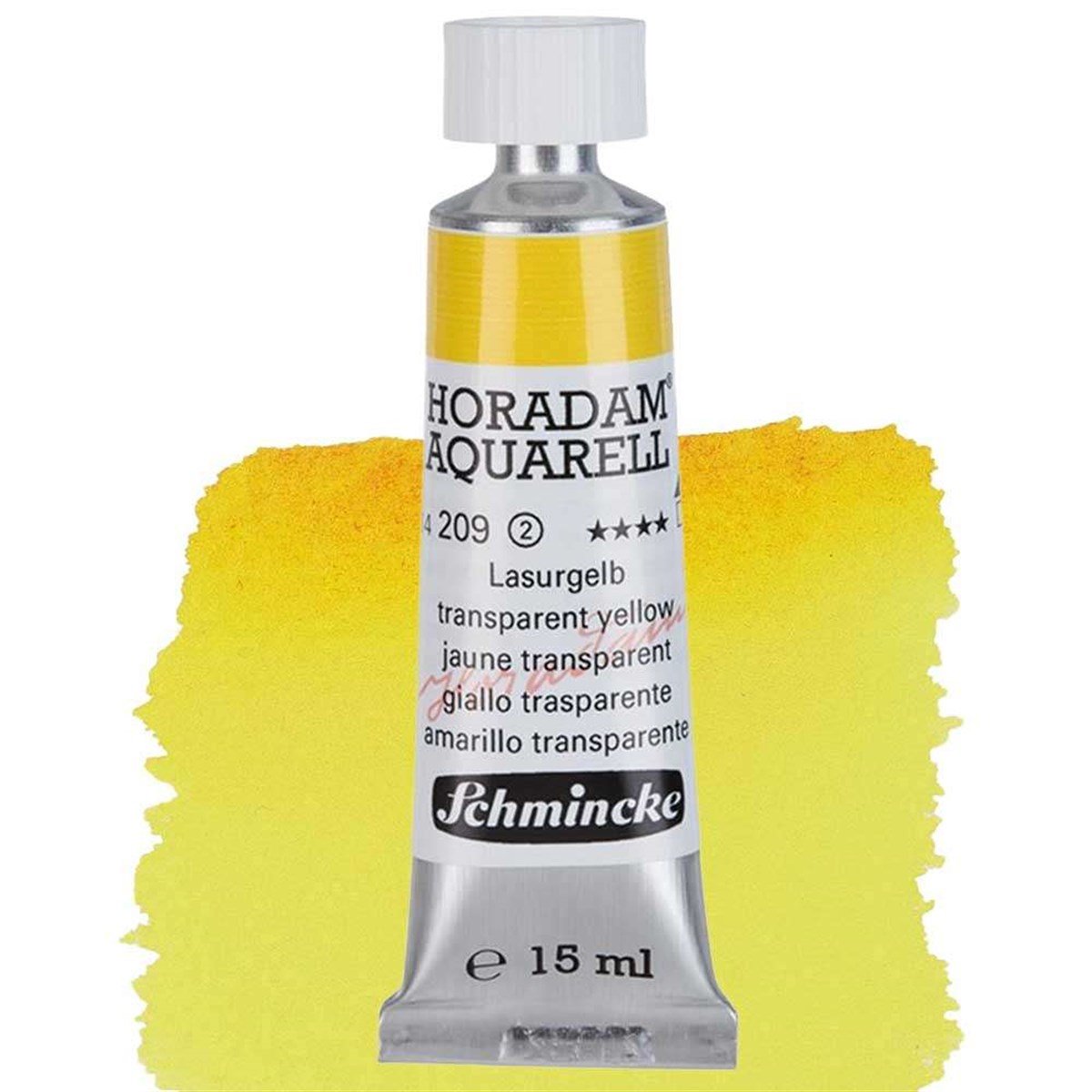 Schmincke Horadam Seri 2 Translucent Yellow 15 ml Tüp Suluboya