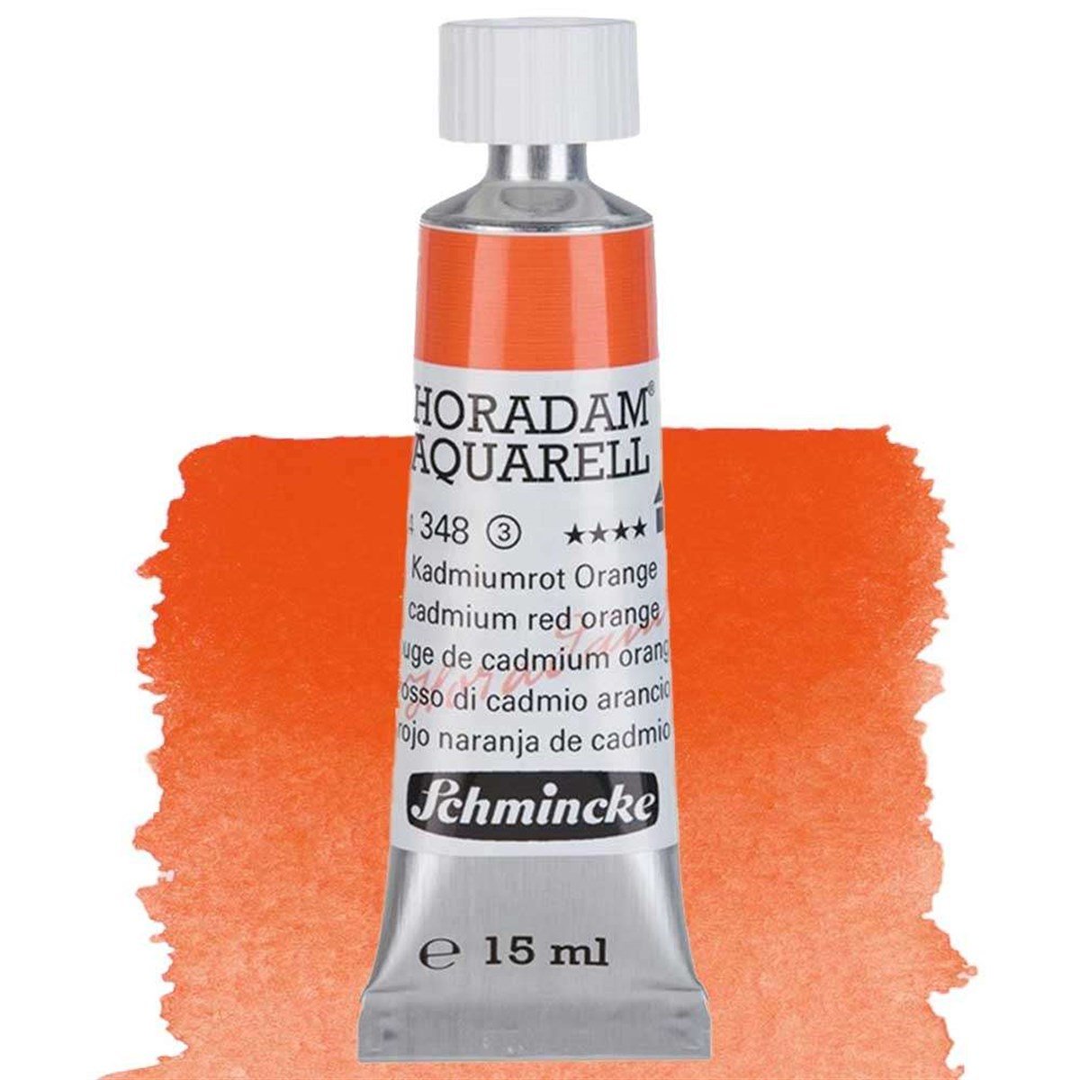 Schmincke Horadam Seri 3 Cadmium Red Orange 15 ml Tüp Suluboya