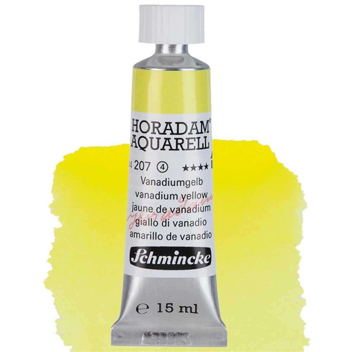 Schmincke Horadam Seri 4 Vanadium Yellow 15 ml Tüp Suluboya