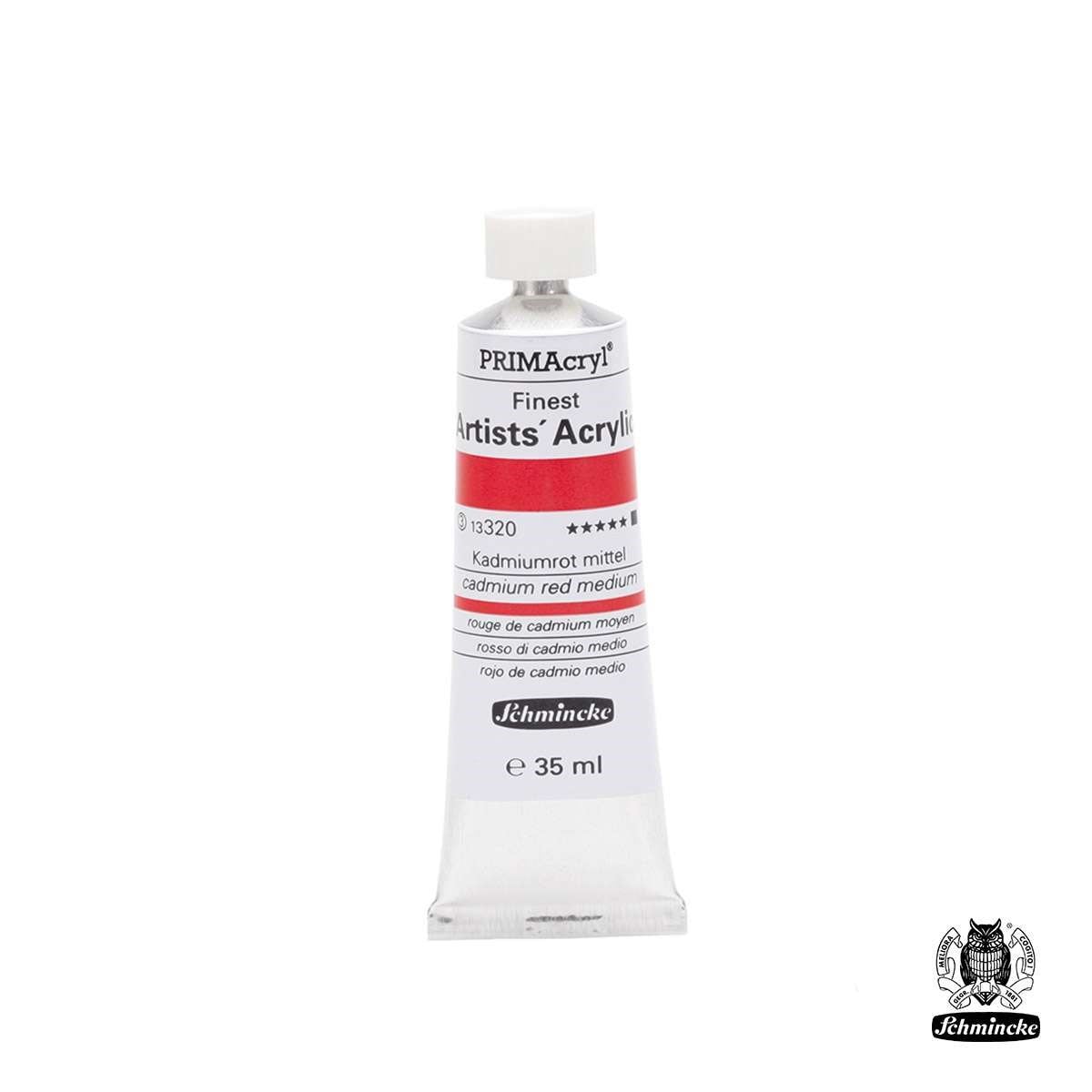 Schmincke PRIMAcryl Akrilik Boya 35ml Cadmium Red Medium Seri 3