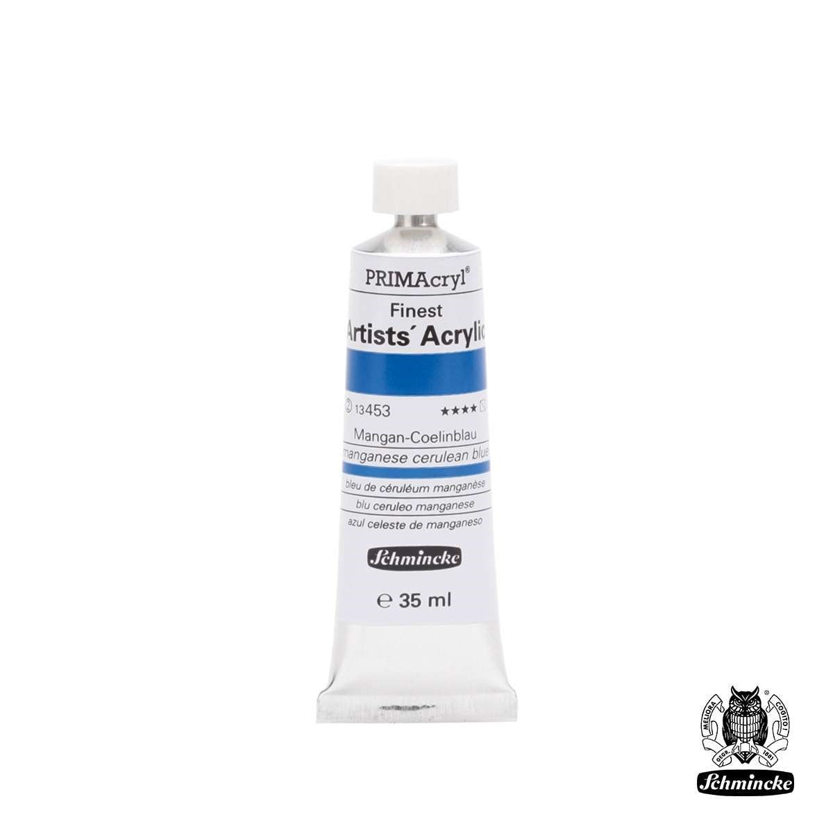 Schmincke PRIMAcryl Akrilik Boya 35ml Manganese Cerulean Blue Seri 2