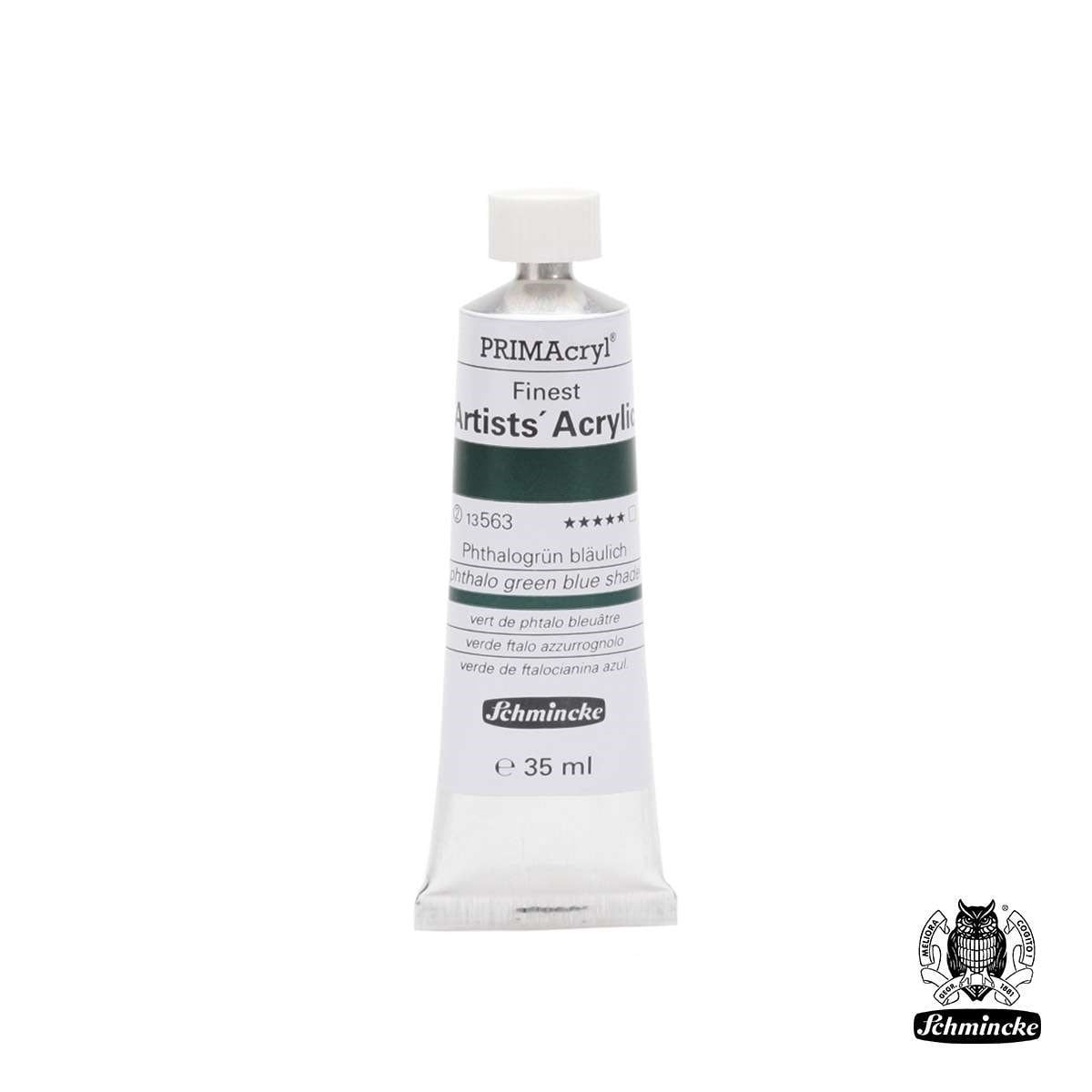 Schmincke PRIMAcryl Akrilik Boya 35ml Phthalo Green Blue Shade Seri 2