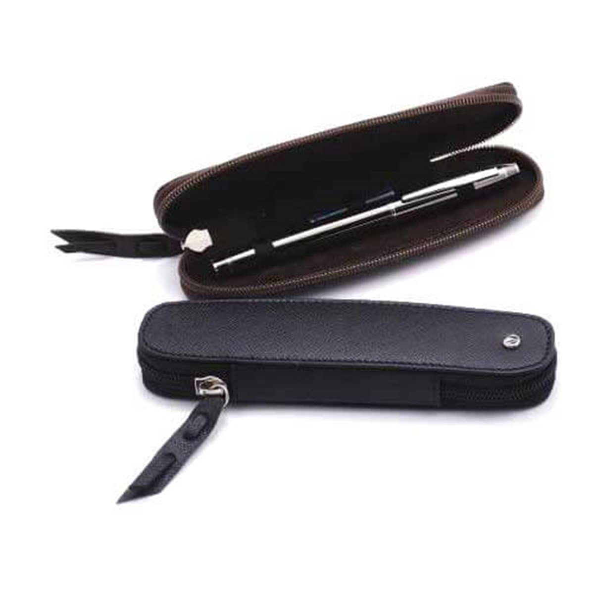 Scrikss Hakiki Deri Toscana Tekli Kalemlik Siyah Dr 2109-1 Deri ÜrünlerScrikss