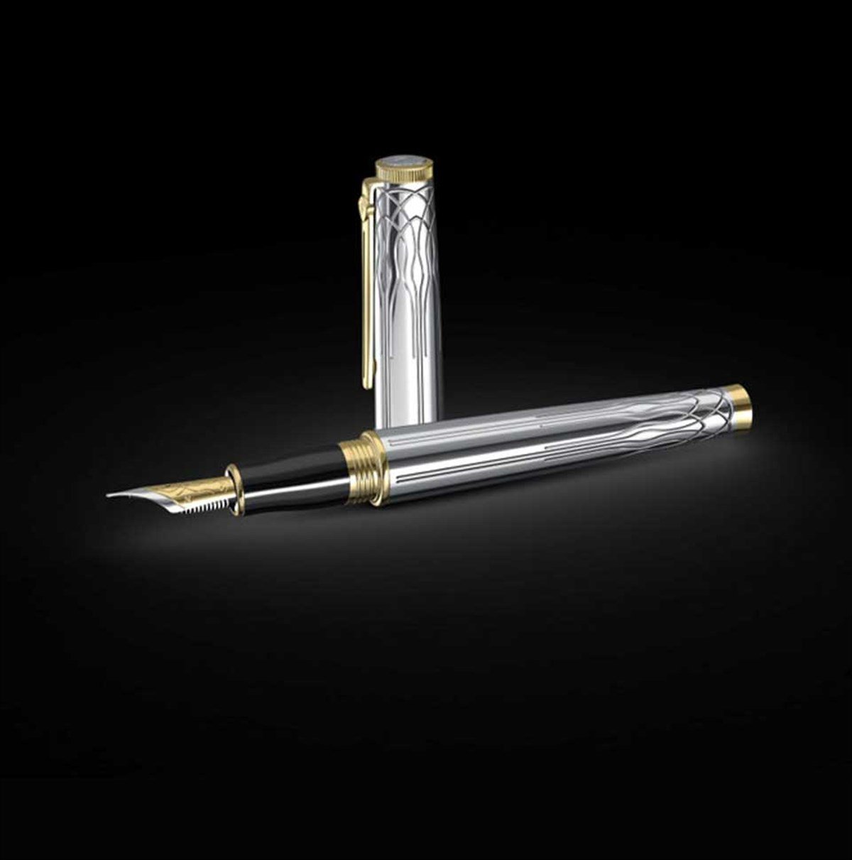 Scrikss Heritage Gold Krom Dolma KalemScrikss Heritage Gold Krom Dolma KalemDolma KalemScrikss
