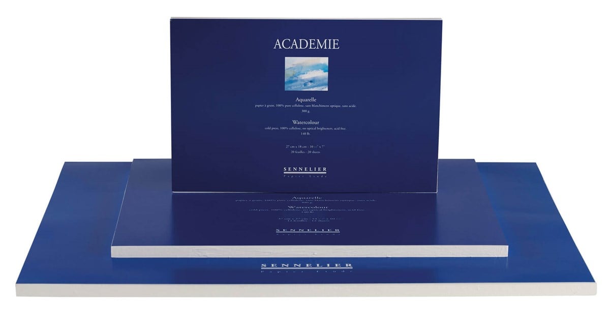 Sennelier Academie Aquarelle Watercolour Block 52x37 cmSulu Boya BloklarıSennelier