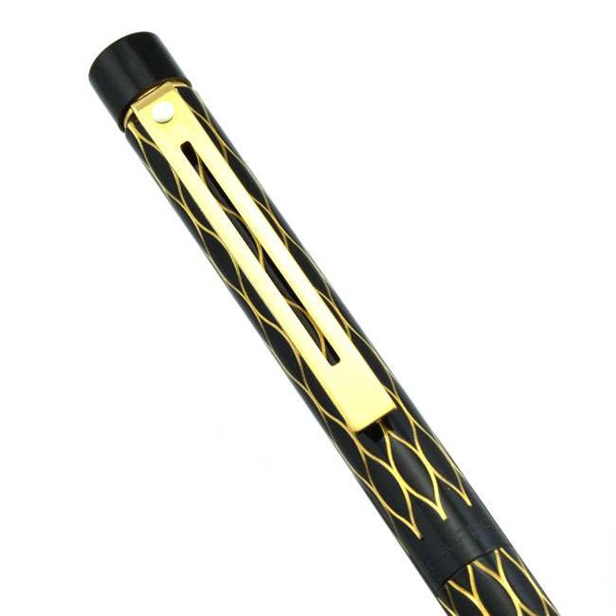 Sheaffer Targa 679 Dolma ve tükenmez Kalem  Set - Siyah & Altın Tül, 14K